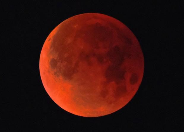 Super Blue Red Moon seen in Los Angeles - 31 Jan 2018