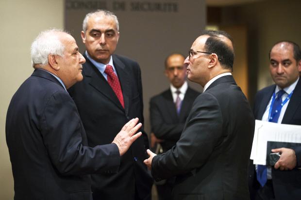 Riyad Mansour at UN