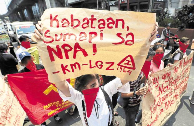 Students on NPA 49th anniversary