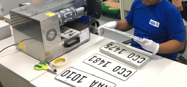 The Land Transportation Office (LTO) on Wednesday said that it is targeting to complete the production of at least 90 percent of car license plates by the end of 2023. STORY: Gov’t still can’t clear car plate backlog