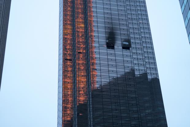 Trump Tower fire - 7 April 2018