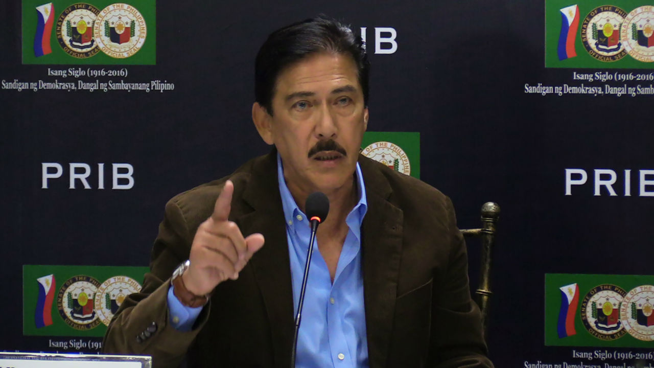 'Sick and tired' of pork talk, Sotto wants reenacted ...