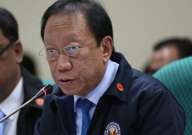 Jose Calida. STORY: No specific orders from Palace, just ‘do what is right’ – Calida