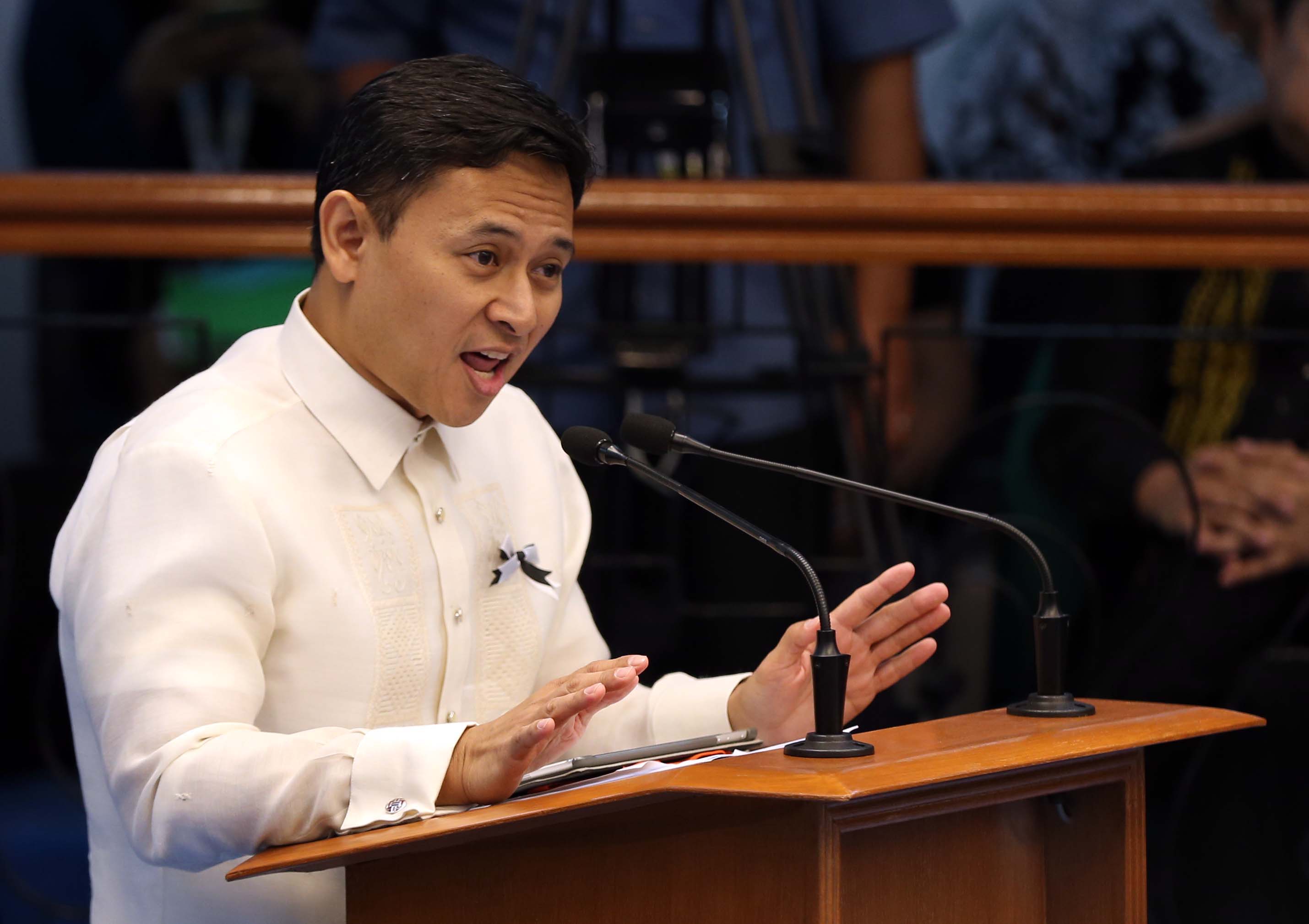 Angara vows swift action on suspension or scrapping of excise tax once House measures reaches Senate