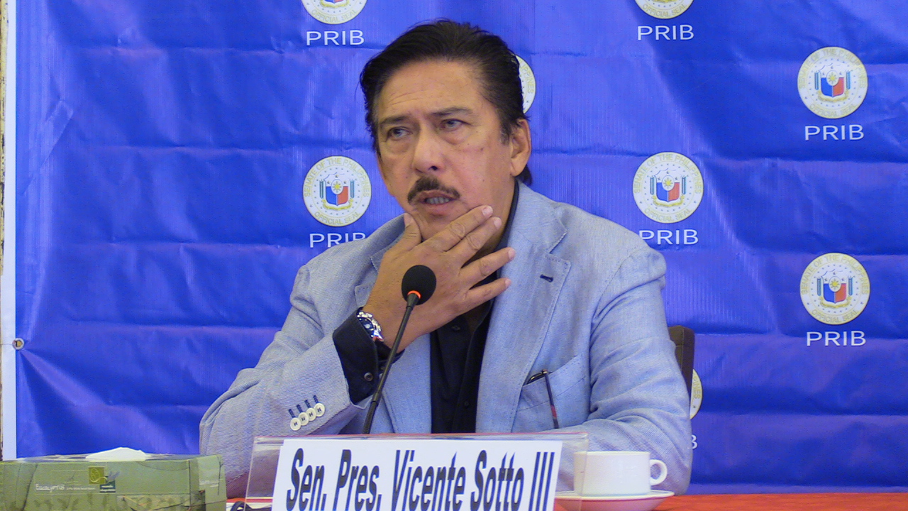 Sotto: No Cha-cha discussion on joint session next week