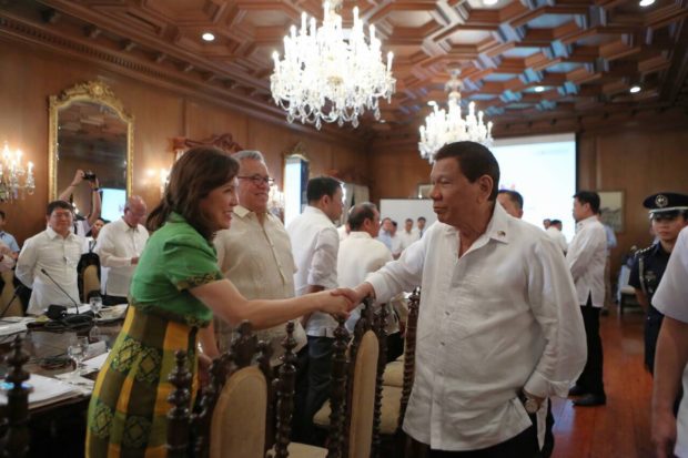 Wanda Teo and Rodrigo Duterte