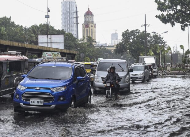Flooding in Manila. (FILE PHOTO)