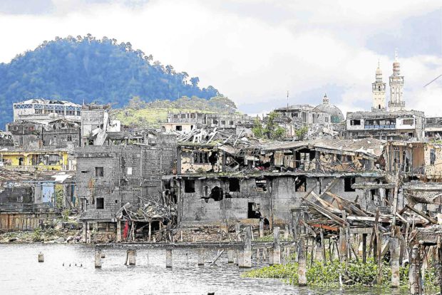 Marawi destruction