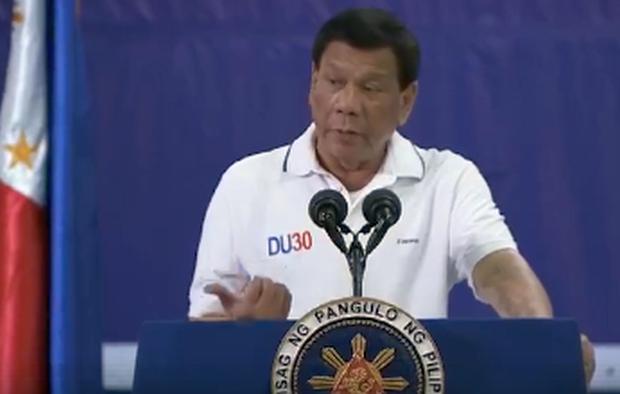 Rodrigo Duterte in Cabatuan - 20 June 2018