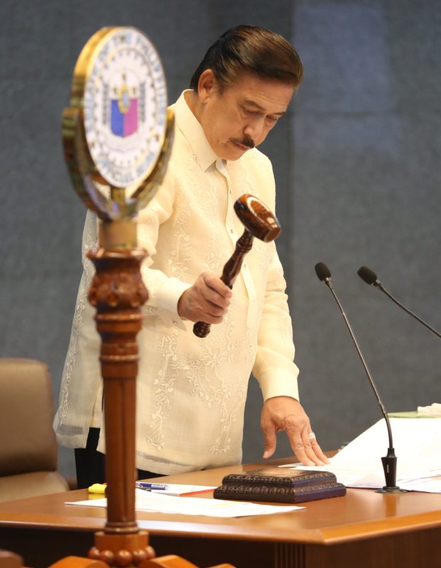 Sotto: I have the support of at least 16 senators