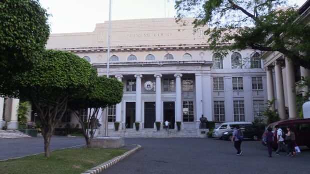 The Supreme Court building on Padre Faura Street in Manila. STORY: ‘Nuisance’? SC backs bet rejected by Comelec