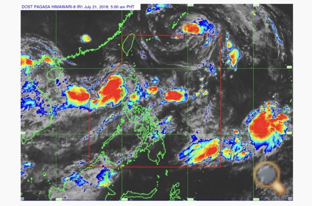 New Lpa Spotted To Bring Scattered Rain And Cloudy Skies Inquirer News