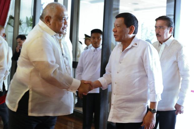 Duterte names Medialdea as OIC during China visit