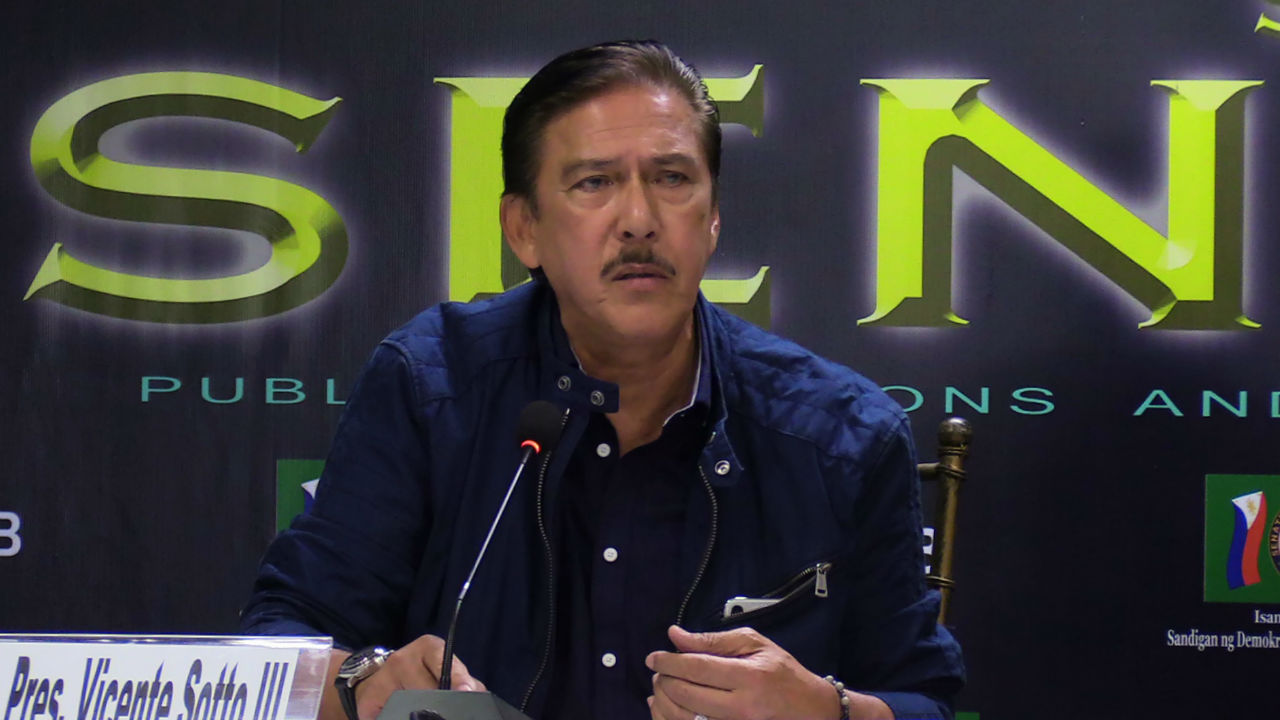 Sotto: Names of celebrities tagged in drug trade should also be exposed