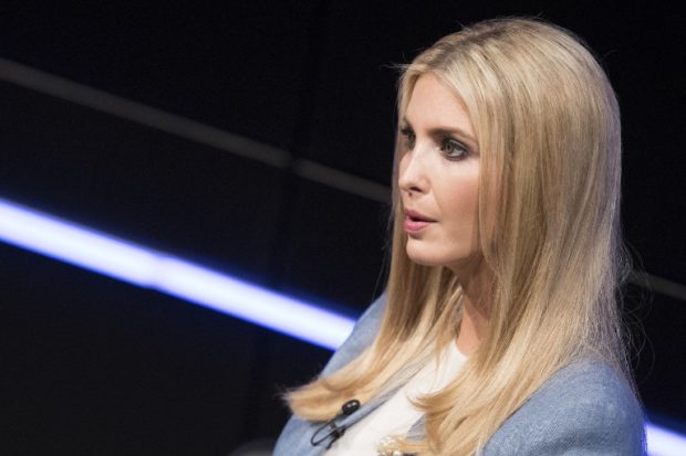 US President Special advisor and daughter Ivanka Trump participates in a conversation on workforce development and news of the day at the Newseum in Washington on August 2, 2018. / AFP PHOTO / Jim WATSON