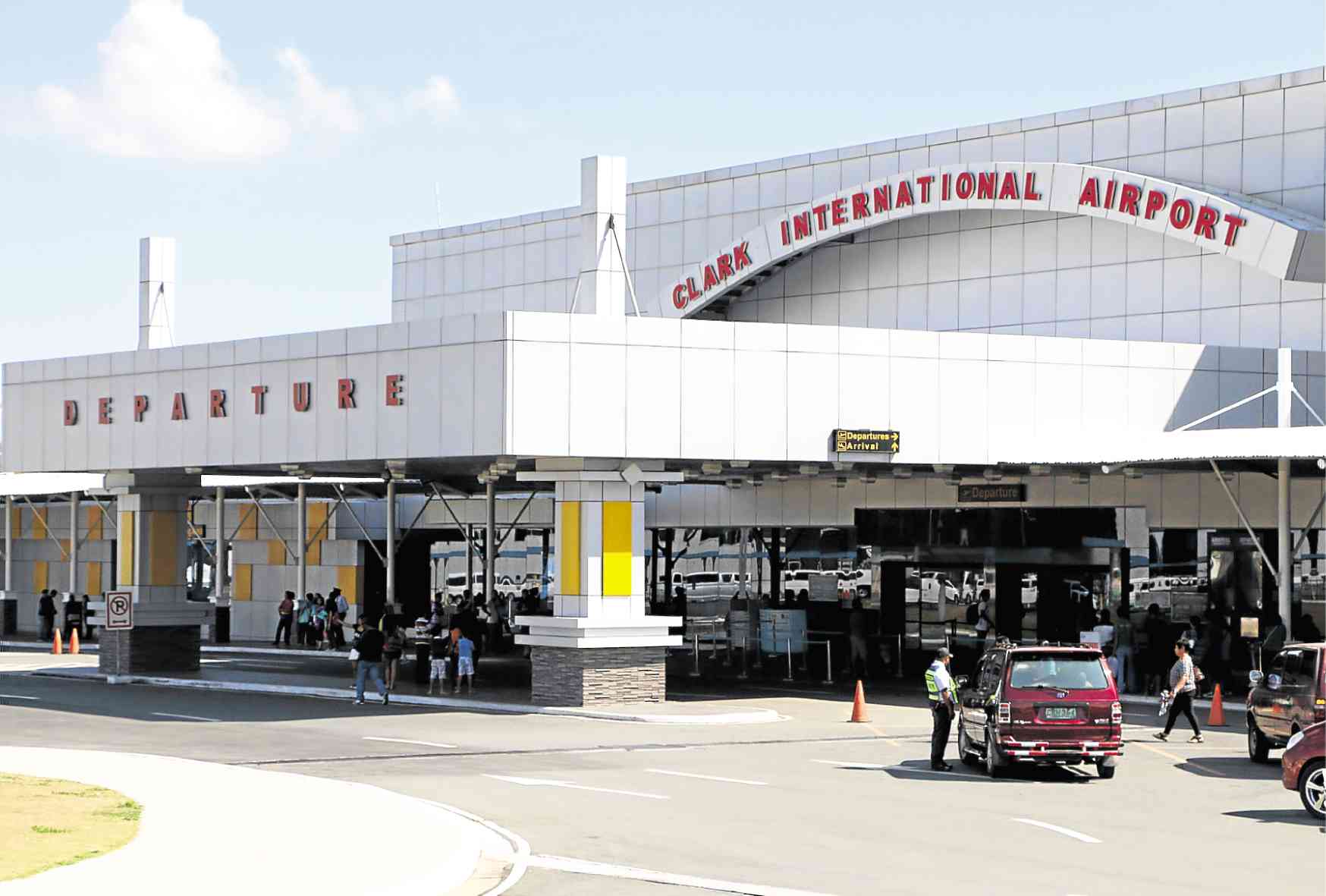 Clark airport serves 1M passengers in 3 months