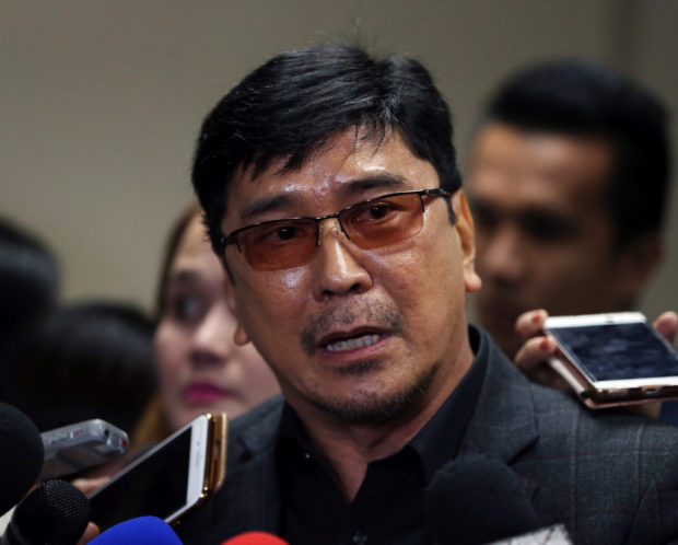  A file photo of Ben Tulfo who on July 6, 2022 was slapped by the Iloilo City Prosecutor's Office (ICPO) with a criminal complaint for three counts of cyber libel for castigating an Iloilo-based lawyer publicl. 
