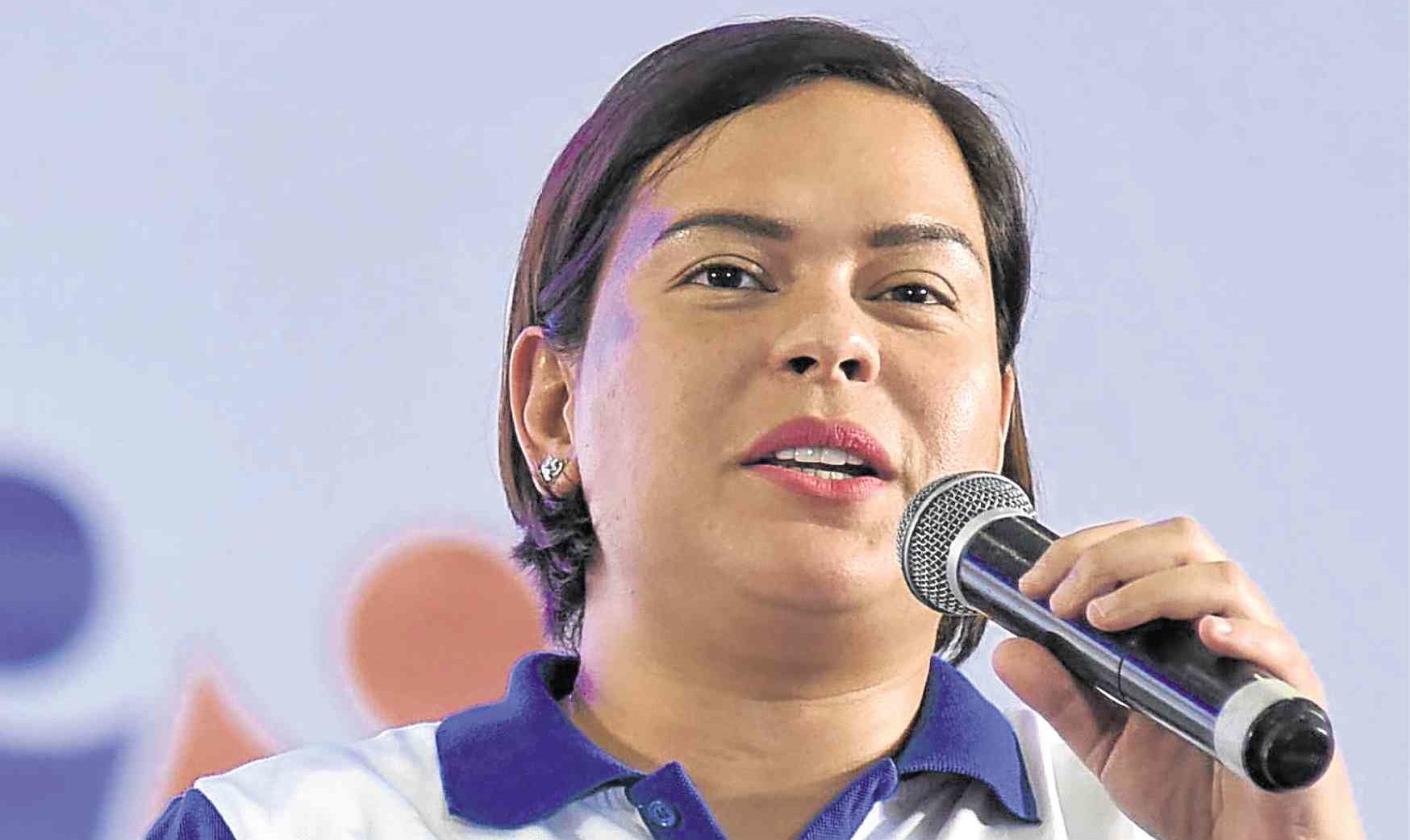 Sara Duterte defends HNP's endorsement of Estrada, Revilla