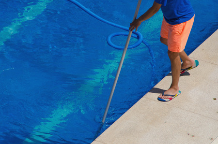 swimming pool, cleaning