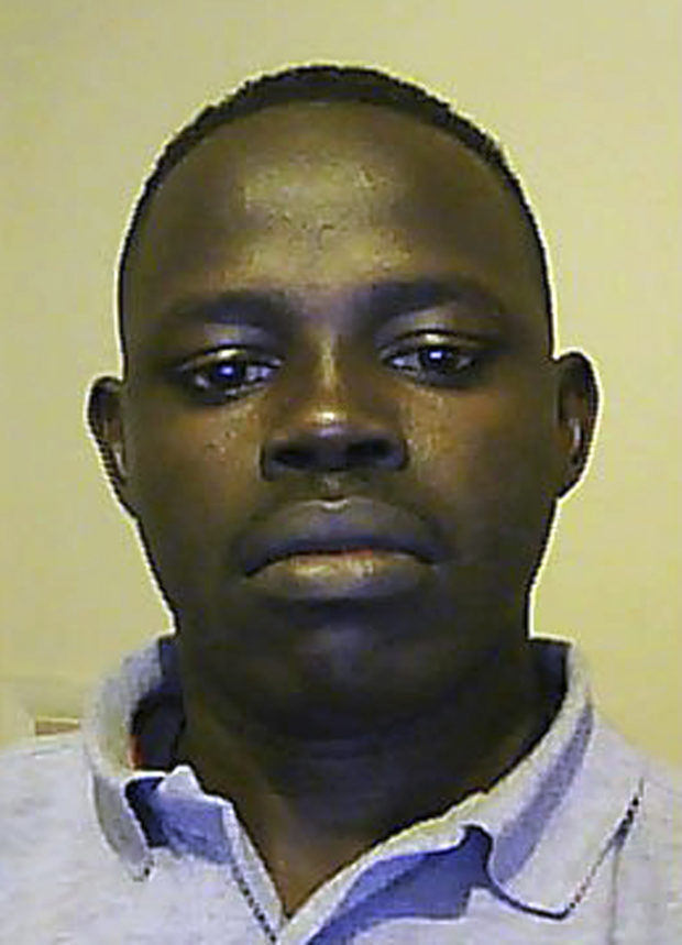 This is an undated image of Salih Khater taken from his Facebook page. Khater, a 29-year-old British citizen of Sudanese origin, was arrested at the scene of the Tuesday Aug. 14, 2018 car crash outside the Houses of Parliament on suspicion of "the commission, preparation and instigation of acts of terrorism," police said. Khater, a British citizen originally from Sudan, was arrested Tuesday after striking cyclists, then plowing his car into a security barrier. (Salih Khater, Facebook via AP)