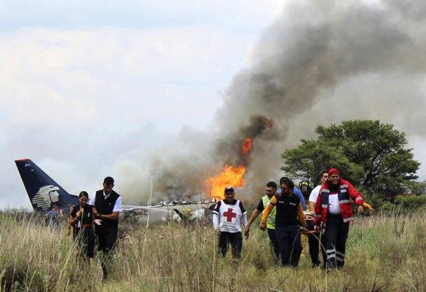 Aeromexico crash site
