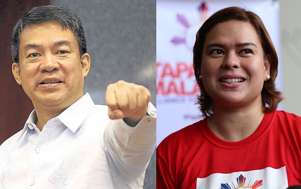 Koko Pimentel and Sara Duterte-Carpio