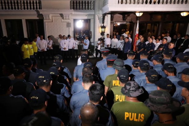 Duterte police officers