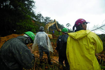 64 dead, 45 missing in Luzon landslides
