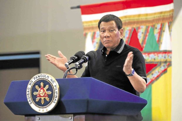 Duterte wishes for typhoon names like ‘Leni’