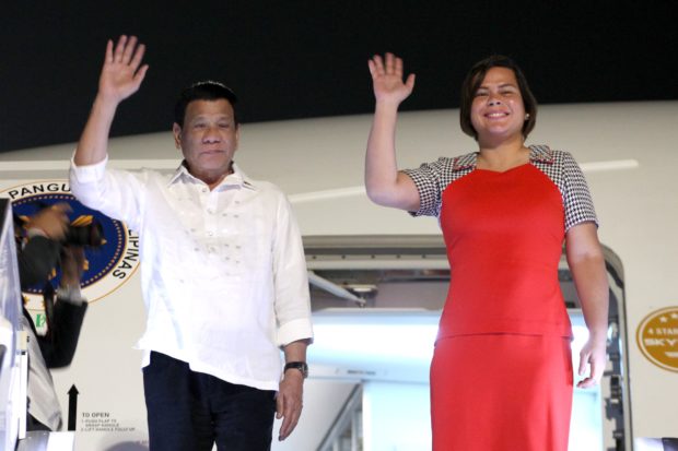 Duterte to daughter Sara: Don’t commit mistake of running for president