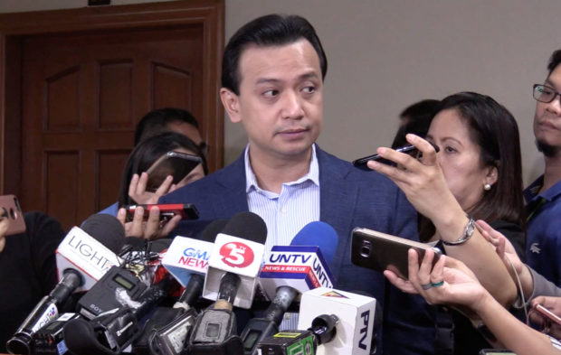 Trillanes now under custody of Senate President Sotto | Inquirer News