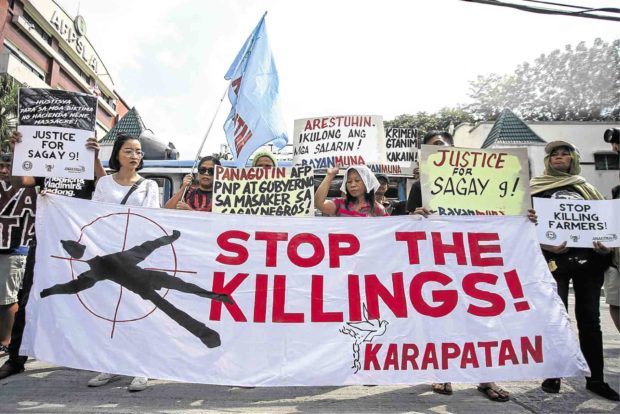 PNP eyes 4 groups in killing of 9 sugar farmers in Sagay