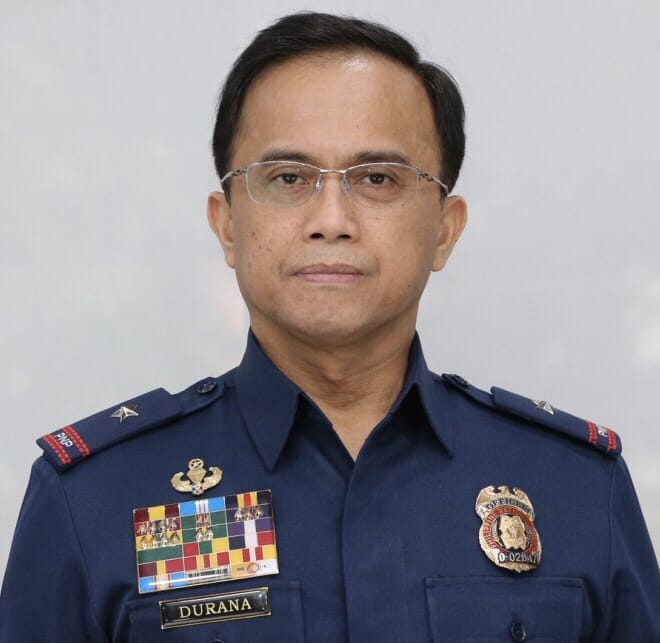 Ex-PNP spokesman Durana promoted to two-star general