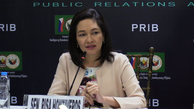 Senator Risa Hontiveros has called on the Department of Health (DOH) to identify the pharmaceutical companies reportedly opposing the move to lower prices of medicines.
