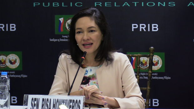 Hontiveros hits back at Sara: I’m not the one with my head in my ass