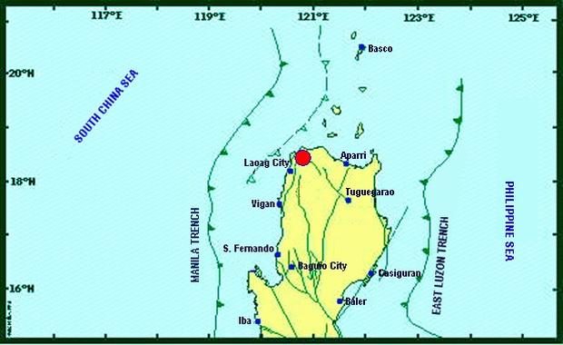 Ilocos earthquake