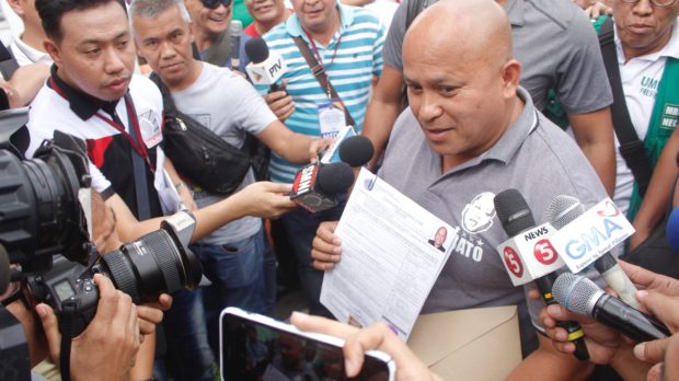 Bato on cop nabbed for extortion: I could've smashed his head on the wall