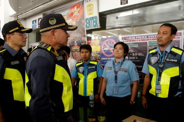 PNP albayalde eleazar bus terminals inspection