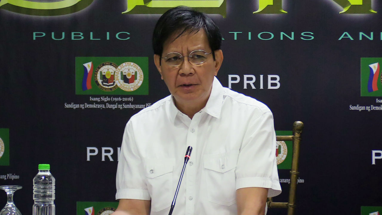 Lacson on Panelo’s ‘flip-flopping’: ‘That’s the best we can get’