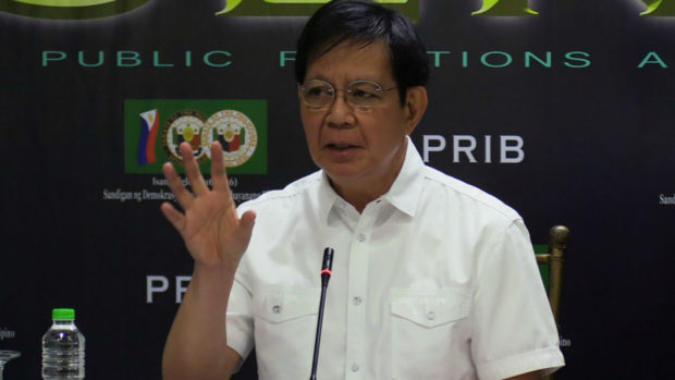 Lacson: Arroyo realigns P25M budget to ‘favored’ solons