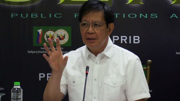 Lacson: 2019 budget will be passed ‘anytime soon’