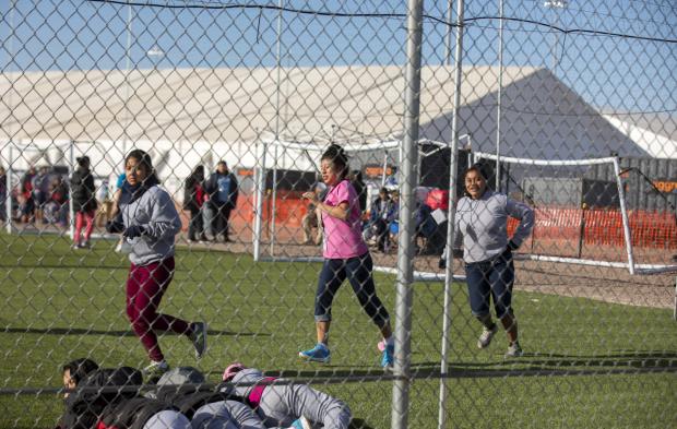Teens at Tornillo detention camp