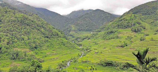 HERITAGE SITE The rice terraces of Hapao in Hungduan town, Ifugao province, have been included in the list of Unesco’s World Heritage Sites. These paddies, where heirloom rice is grown, have sustained generations of Ifugaos.  —REM ZAMORA