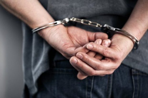 Arrest Handcuffs Suspect