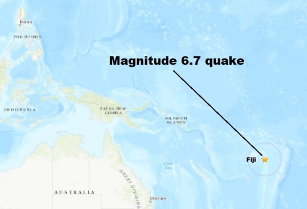 20181119 Fiji Earthquake