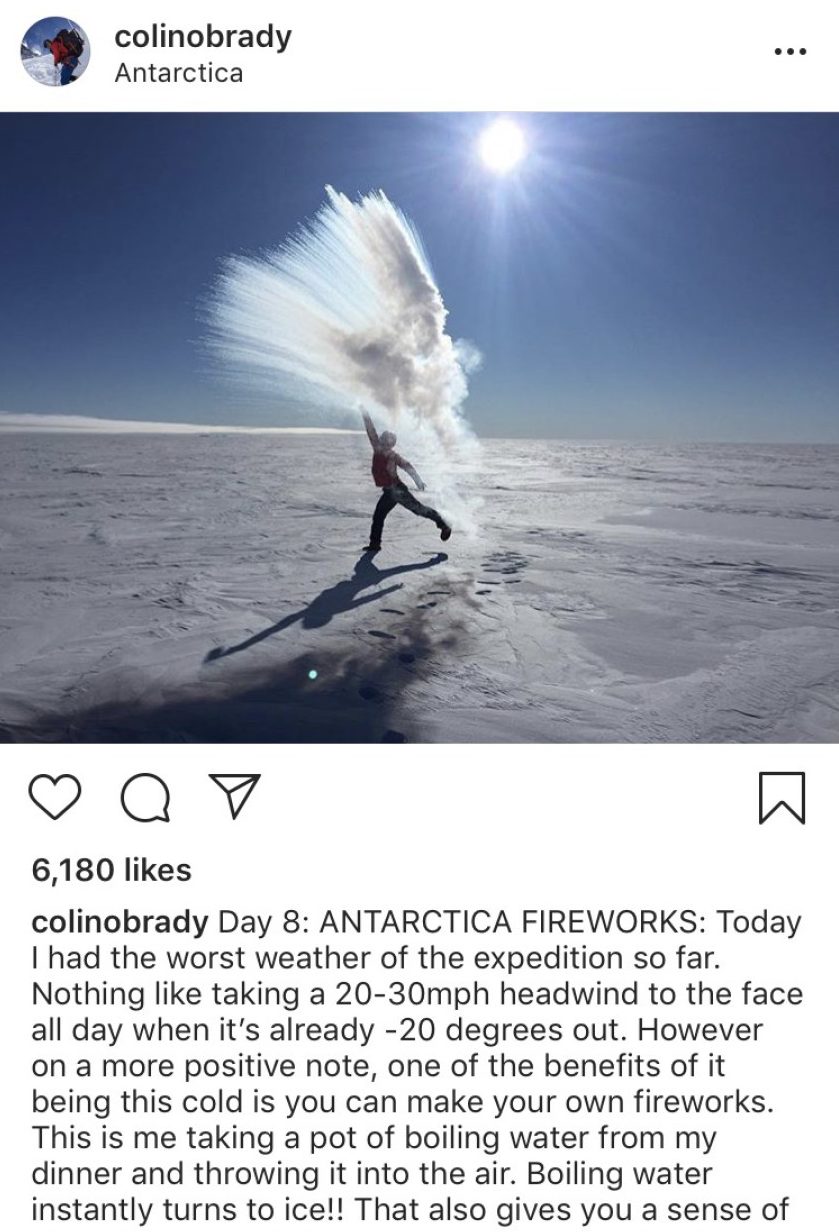 Colin O’Brady Antarctica