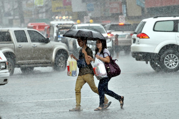 Caraga residents warned vs flood, landslide amid heavy rain due to LPA ...