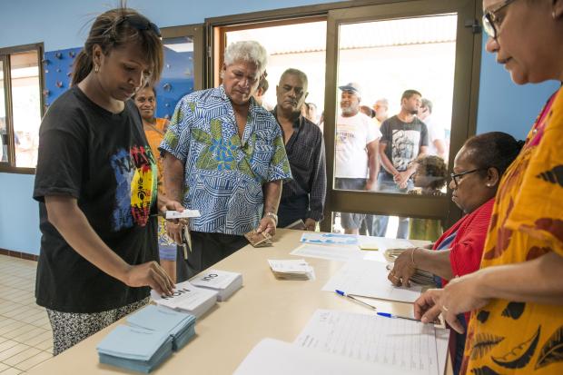 New Caledonia voters