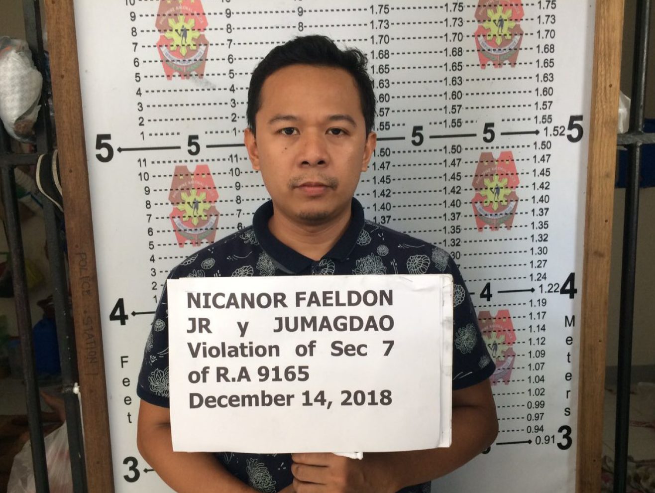 Faeldon’s son freed after prosecutor’s office junks drug case