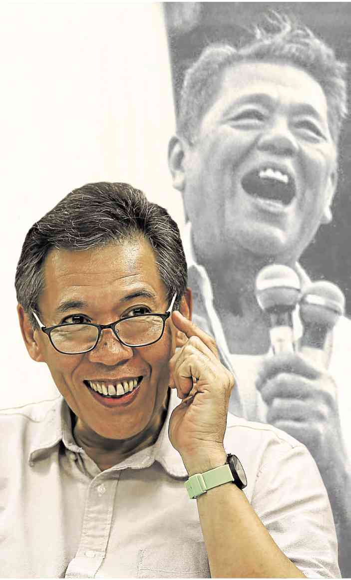 Chel Diokno steps out of his father’s shadow
